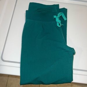 Figs hunter green Livingston scrub pant